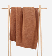 Boucle-Texture Oversized Throw Blanket