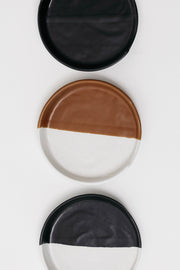 Two-Tone Ceramic Spoon Rest