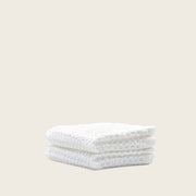 Waffle-Weave Cotton Bath Towel Set