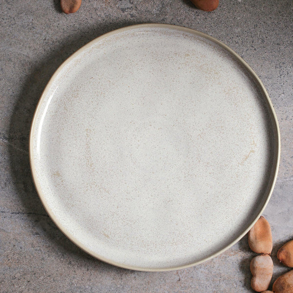 Reactive Glaze Dinner Plate Set
