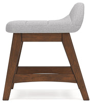 Mid-Century Upholstered Desk Stool