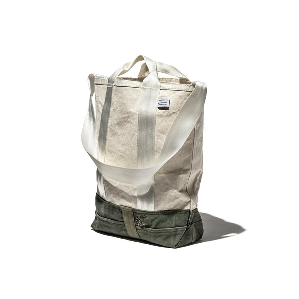 Upcycled Canvas Laminated Tote Bag