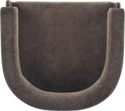 Velvet Barrel-Back Accent Chair (view 9) | Roost & Roam