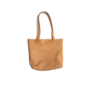 Full-Grain Leather Market Tote