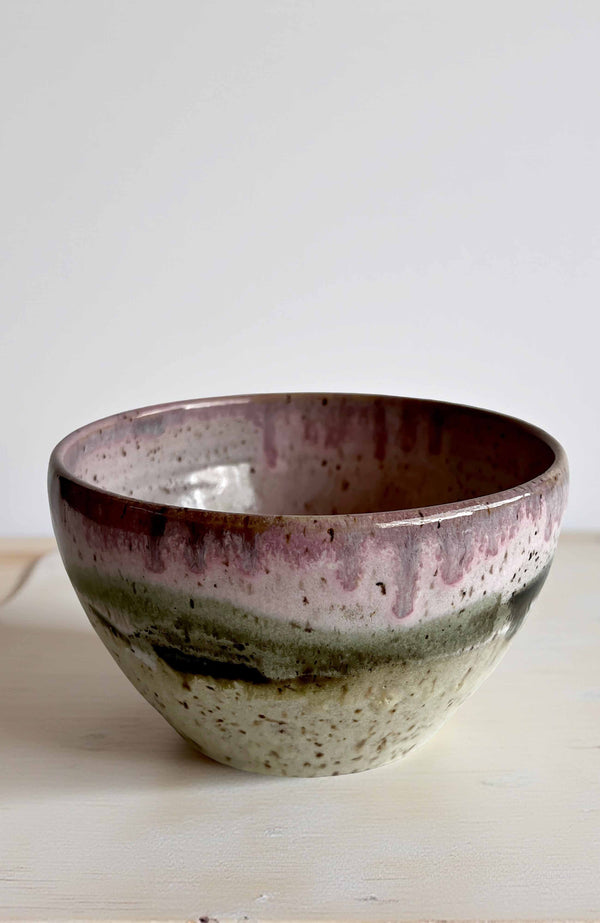Reactive Glaze Stoneware Bowl