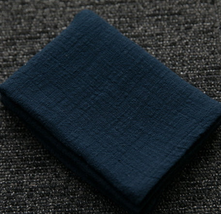 Cotton-Linen Woven Tea Towel — scale reference and proportion detail