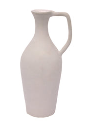 Matte Ceramic Pitcher Vase