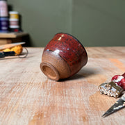 Wheel-Thrown Stoneware Espresso Cup Set