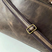 Full-Grain Leather Laptop Briefcase