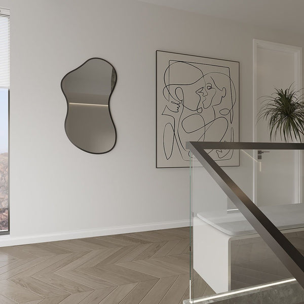 Organic Blob Wall Mirror