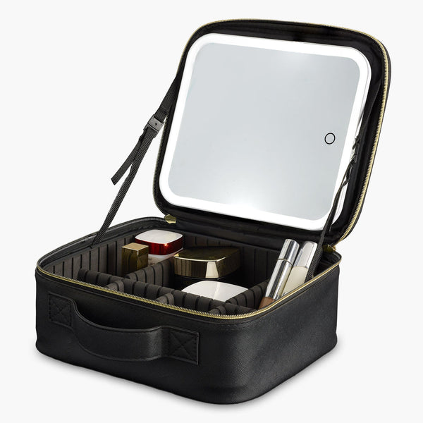 LED Mirror Travel Vanity Case
