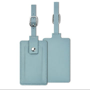 Faux Leather Luggage Tag