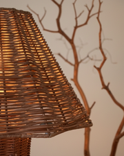 Woven Rattan Table Lamp