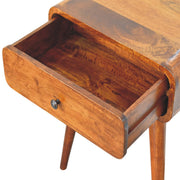 Chestnut Mango Wood Nightstand