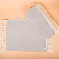 Fringed Organic Cotton Placemat Set