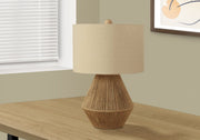Woven Rope Geometric Table Lamp