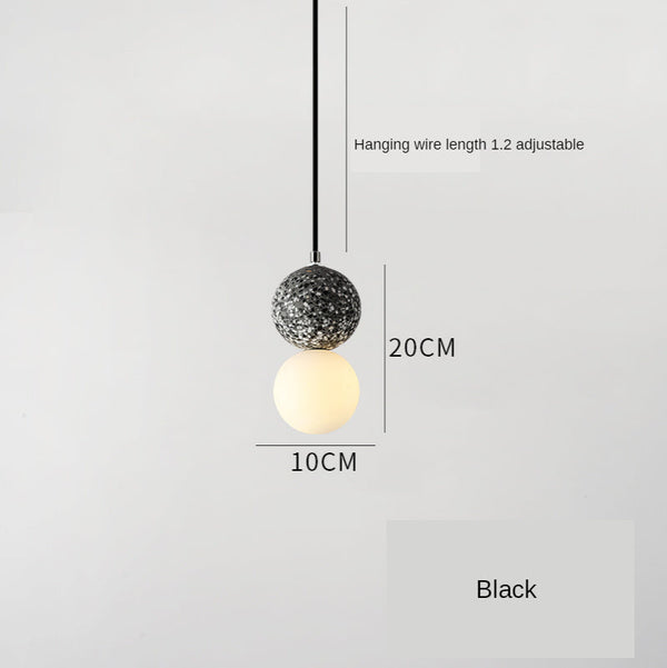 Terrazzo Globe Pendant Light
