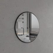Slim Frame Round Wall Mirror