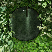 Slim Frame Round Wall Mirror