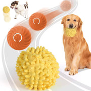 Motion-Activated Rolling Plush Pet Ball