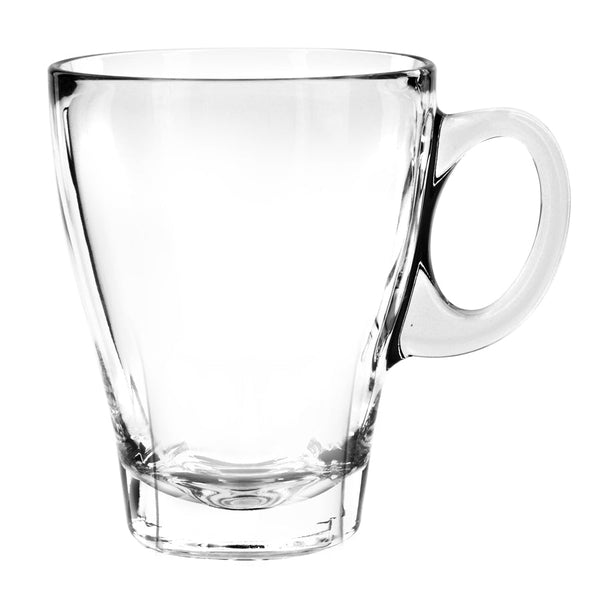 Tapered Soda Lime Glass Mug Set