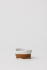 Two-Tone Ceramic Pinch Bowl Set