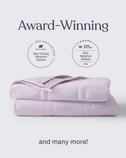 Weighted Cotton Throw Blanket