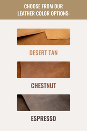 Leather Zip Wristlet Clutch