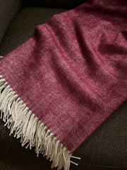 Bamboo Blend Herringbone Tassel Throw