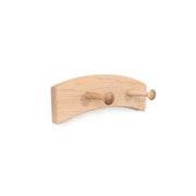 Solid Wood Arched Shaker Peg Coat Rack