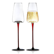 Concave Champagne Glasses