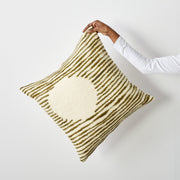 Hand-Felted Merino Wool Throw Pillow