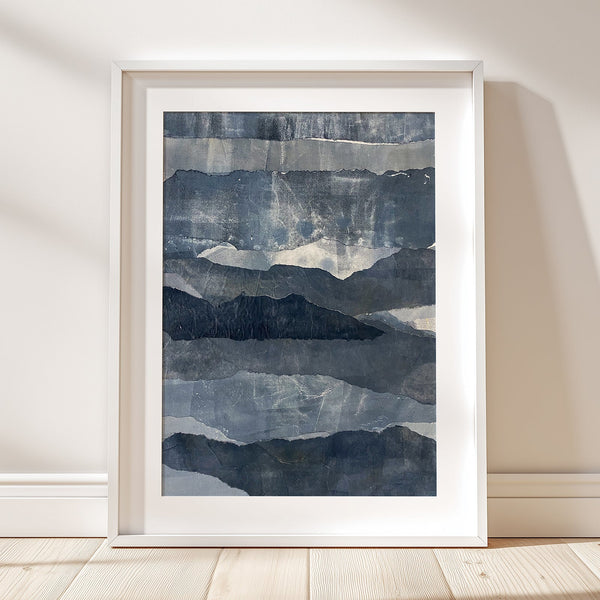 Monotype Blue Ridge Framed Print