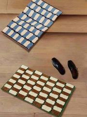 Checker Tufted Bath Rug