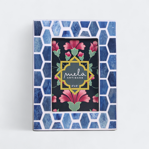 Bone Inlay Photo Frame Set