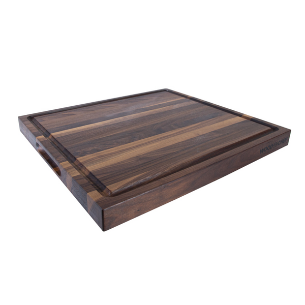Edge-Grain Hardwood Reversible Cutting Board