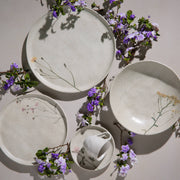 Speckled Ceramic Dinner Plate Set