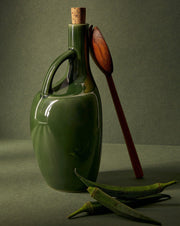 Matte Stoneware Olive Oil Dispenser
