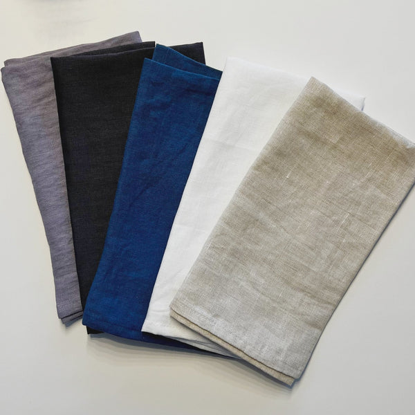 French Flax Linen Napkin Set