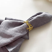 French Flax Linen Napkin Set