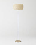 Woven Thread Brass Floor Lamp