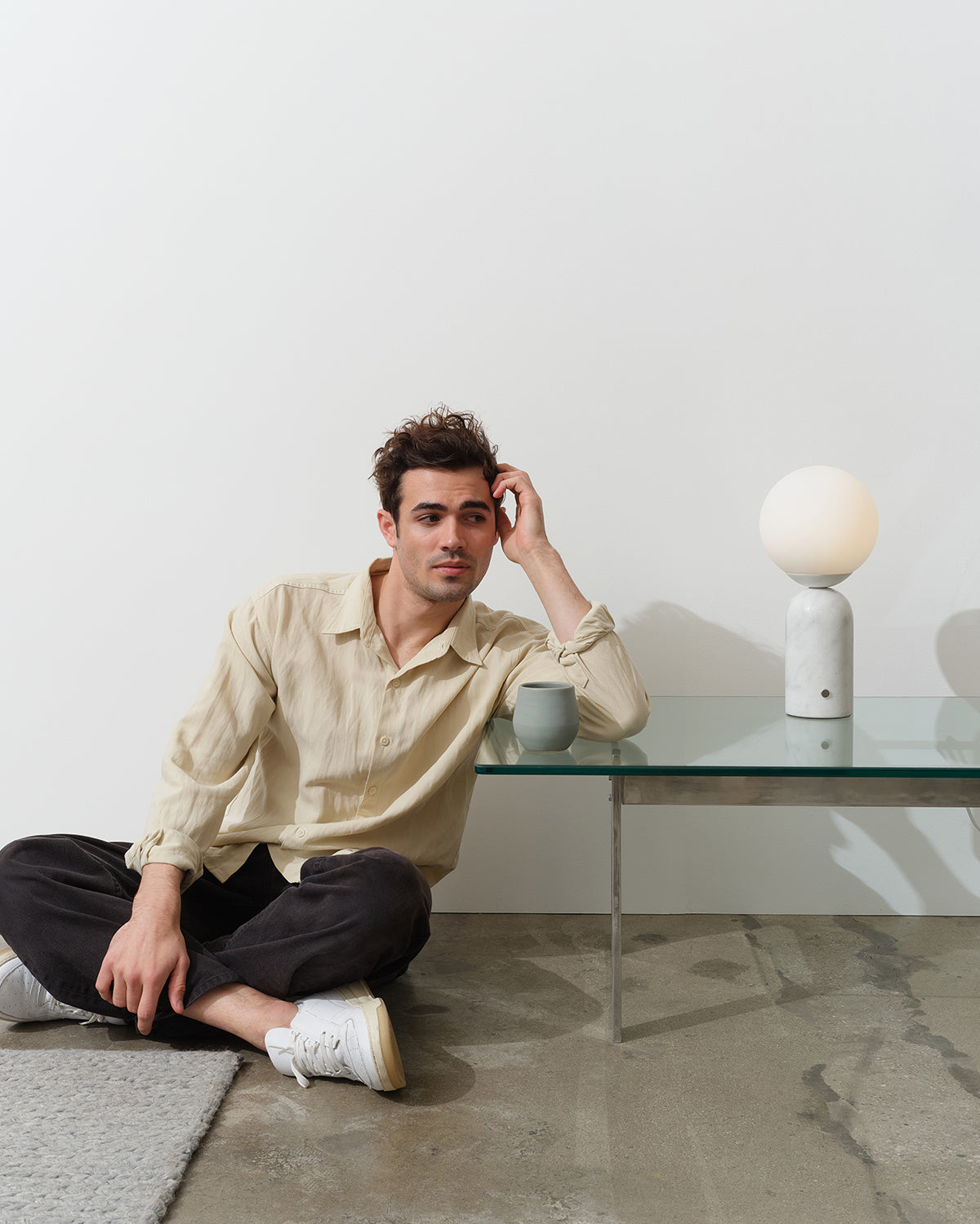 The lamp that earns its place on the table