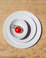 Ridged Stoneware Cloud Serving Tray – serving tray (view 2) | Roost & Roam