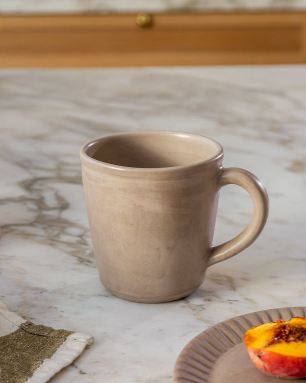 Earth-Glazed Ceramic Oval Mug – mugs (view 3) | Roost & Roam