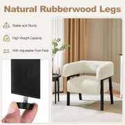 Corduroy Barrel Accent Chair – chair (view 7) | Roost & Roam