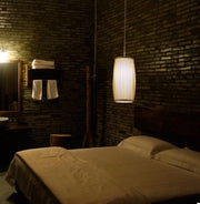 Woven Bamboo Wall Sconce Lamp