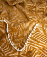 Herringbone Wool Oversized Throw