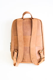 Full-Grain Leather Professional Backpack
