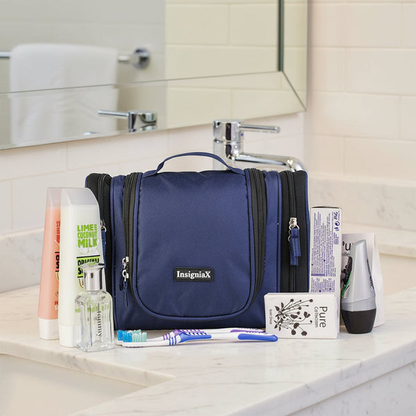 Multi-Compartment Hanging Toiletry Bag