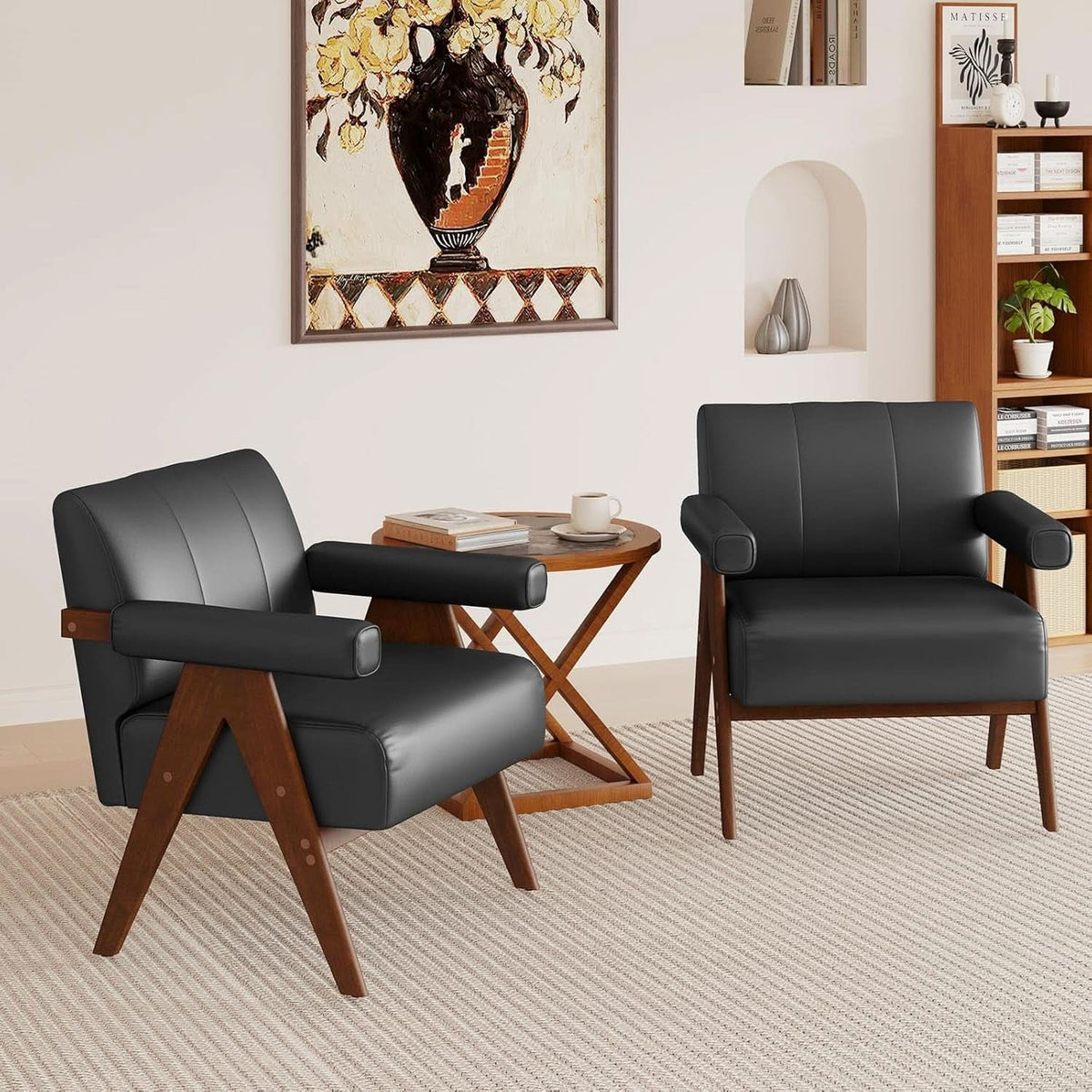 Two chairs, one unhurried conversation waiting to happen